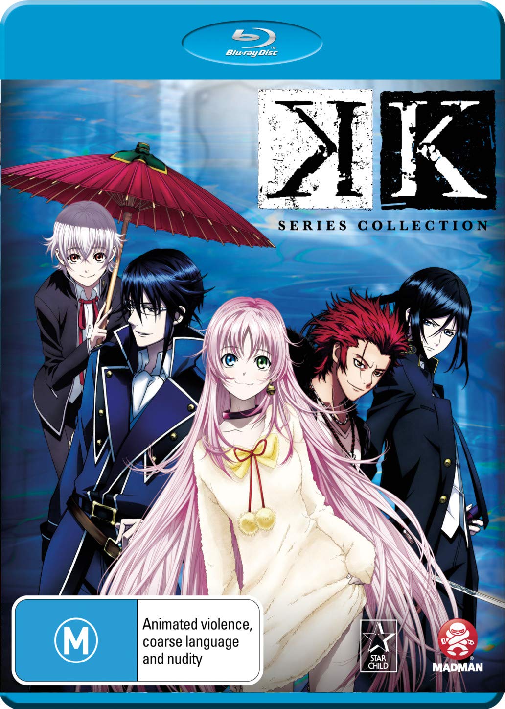 海外版ブルーレイ　アニメ　４作品 Amazon.co.jp: K コンプリート Blu-ray BOX (Region B) (輸入版) (全13